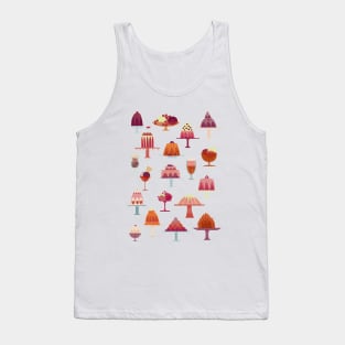 Jellies And Ice Cream Sweet Treats Tank Top